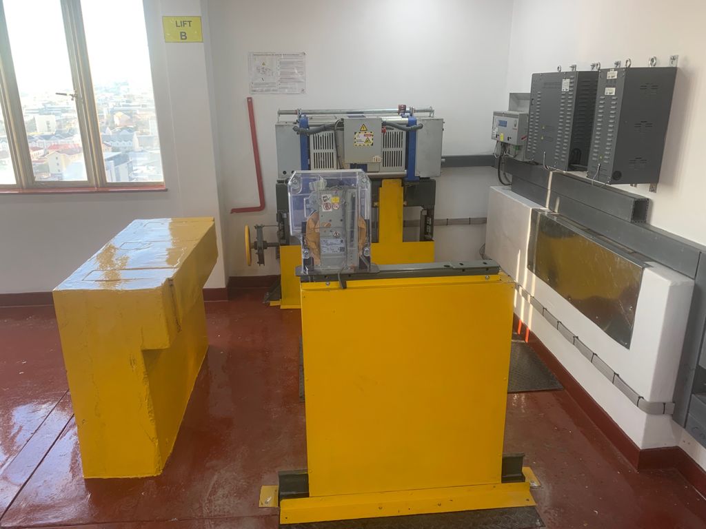 Machinery room for elevator systems with advanced technology